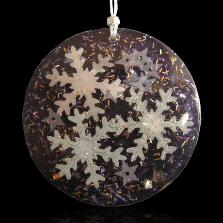 2 Orgone Snow Flakes